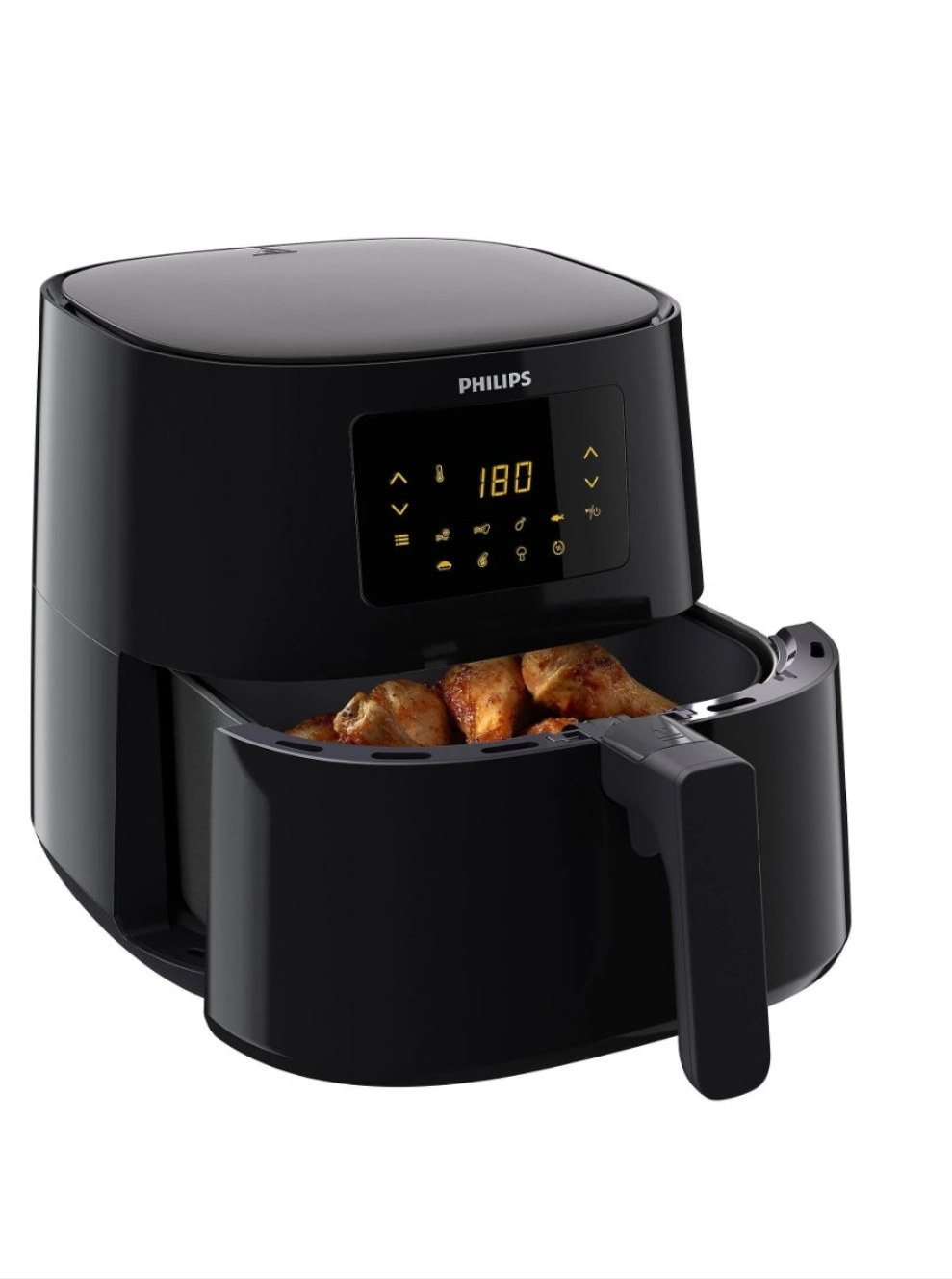 PHILIPS HD9270/90 Airfryer Essential XL Heißluftfritteuse (1,2 kg, 2000 Watt, Schwarz)