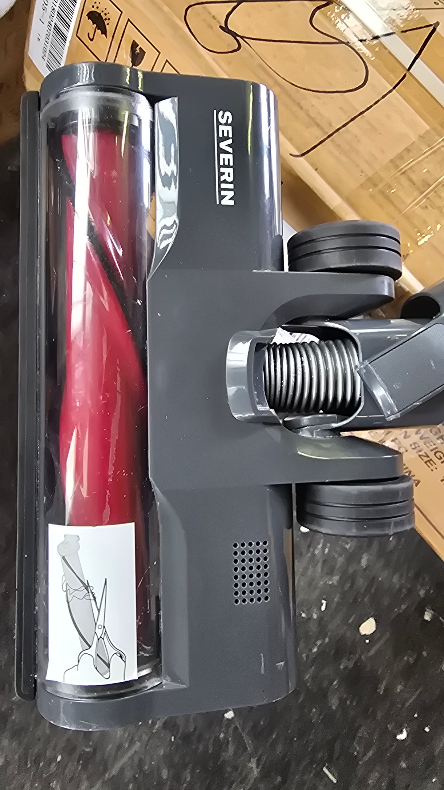 SEVERIN 2-in-1 Stiel- und Handstaubsauger, 300W