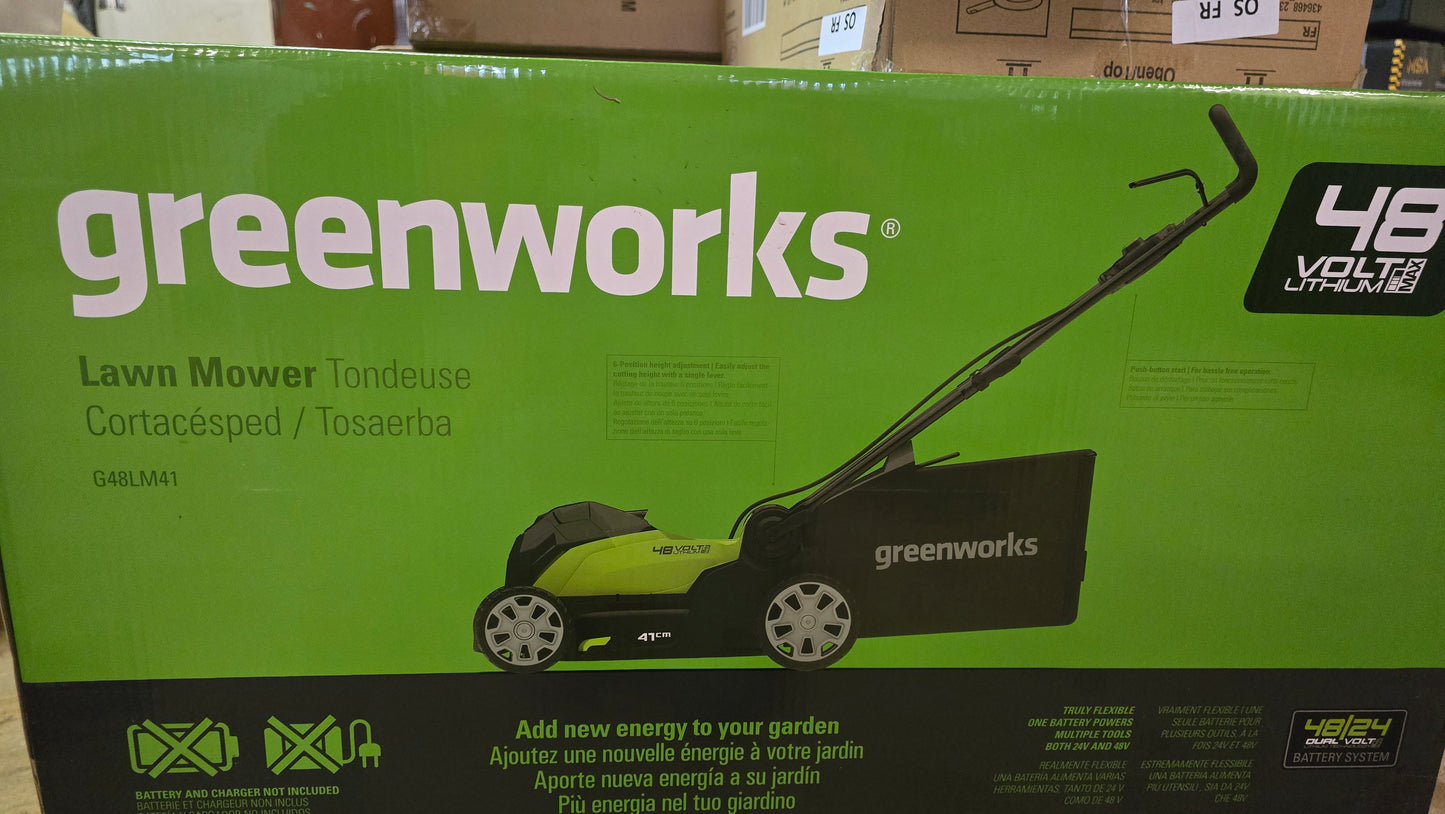 Elektrischer Akku-Rasenmäher 48V