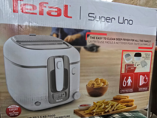 TEFAL FR3141 Super Uno Fritteuse, 1,5 kg, 1800W