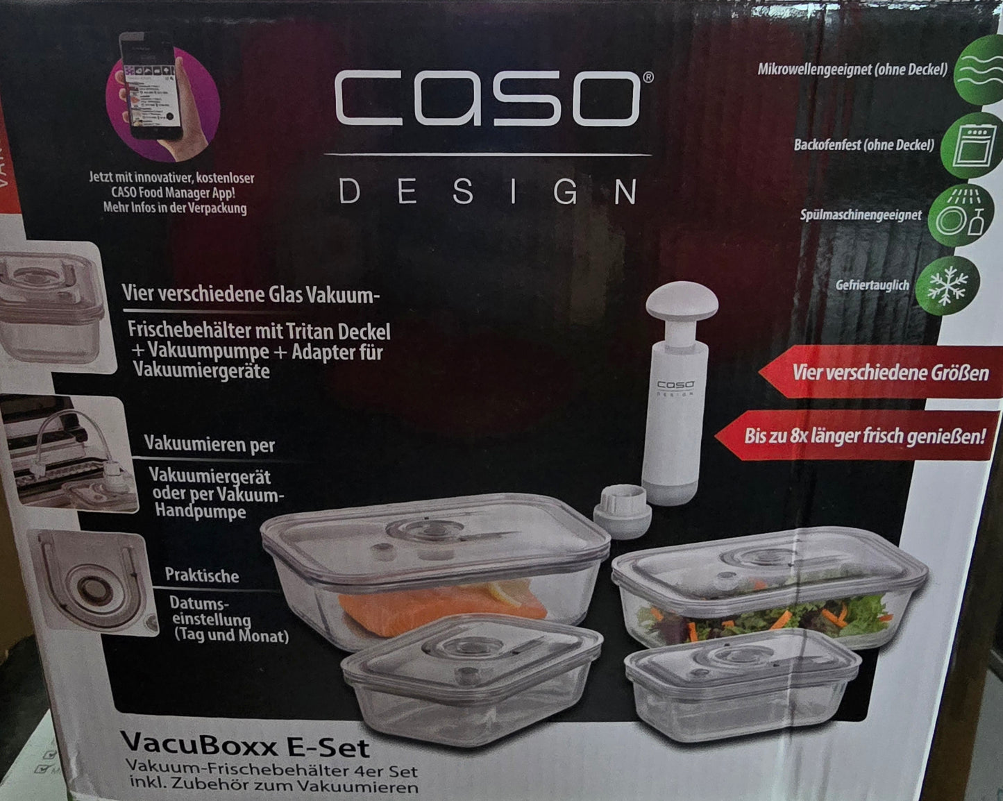 CASO VacuBoxx E-Set