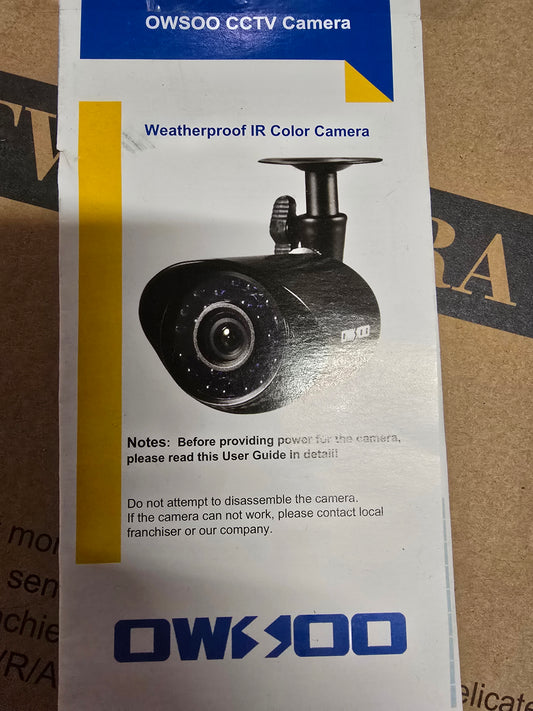 OWSOO CCTV Camera Komplettset, 4 Stk. Überwachungskameras, NEU!