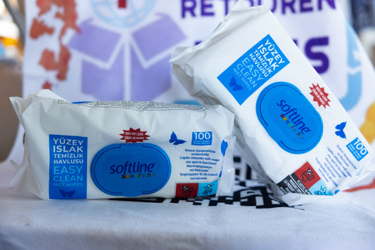 Softline mit Bleichmittel
