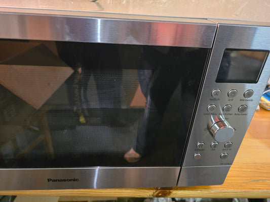 Panasonic NN-CD58JSGPG Slimline-Kombi-Mikrowellenherd mit Grill, 27 l, 1000 W