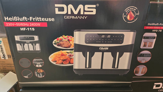 DMS Doppelkammer Heißluftfritteuse