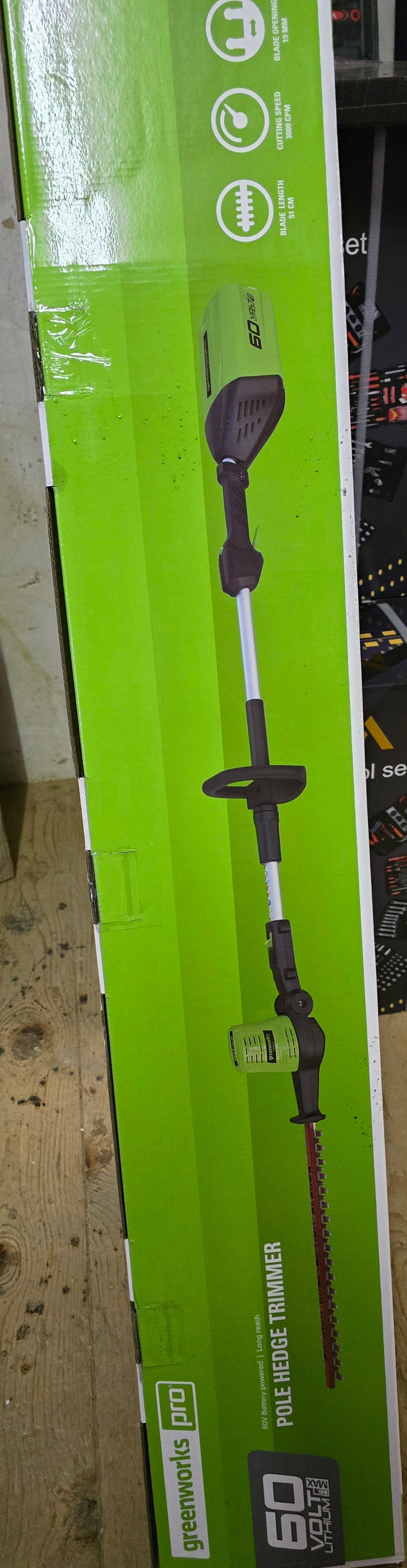 Akku-Teleskop-Heckenschere 60V!